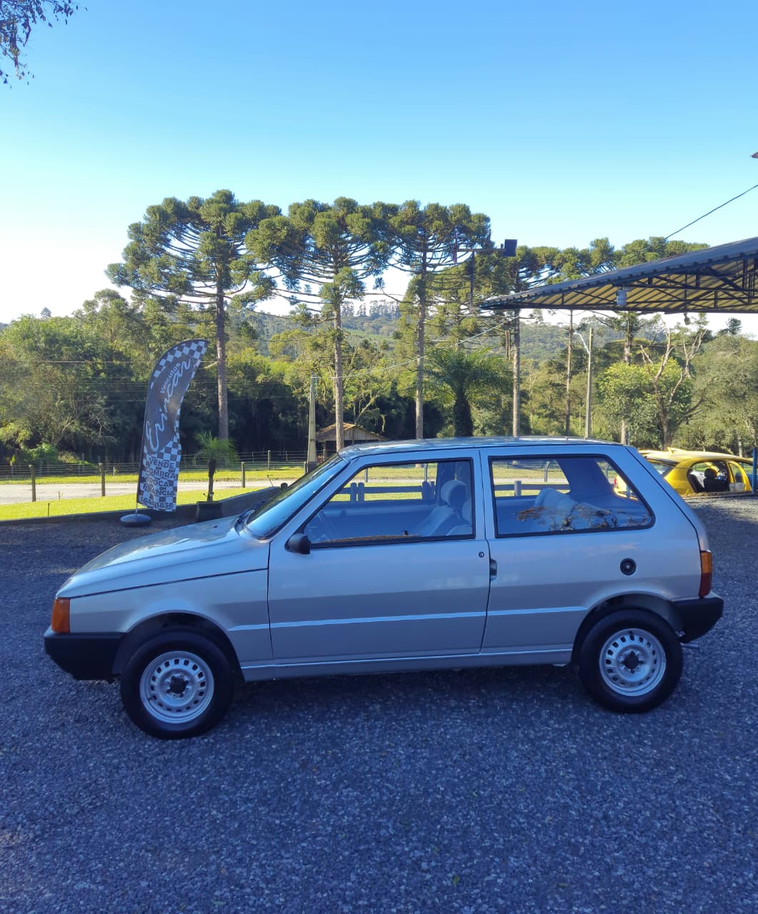 Fiat Uno Mille 1992/1993 Raridade Absoluta: 100% Original E Estrutura Intacta!