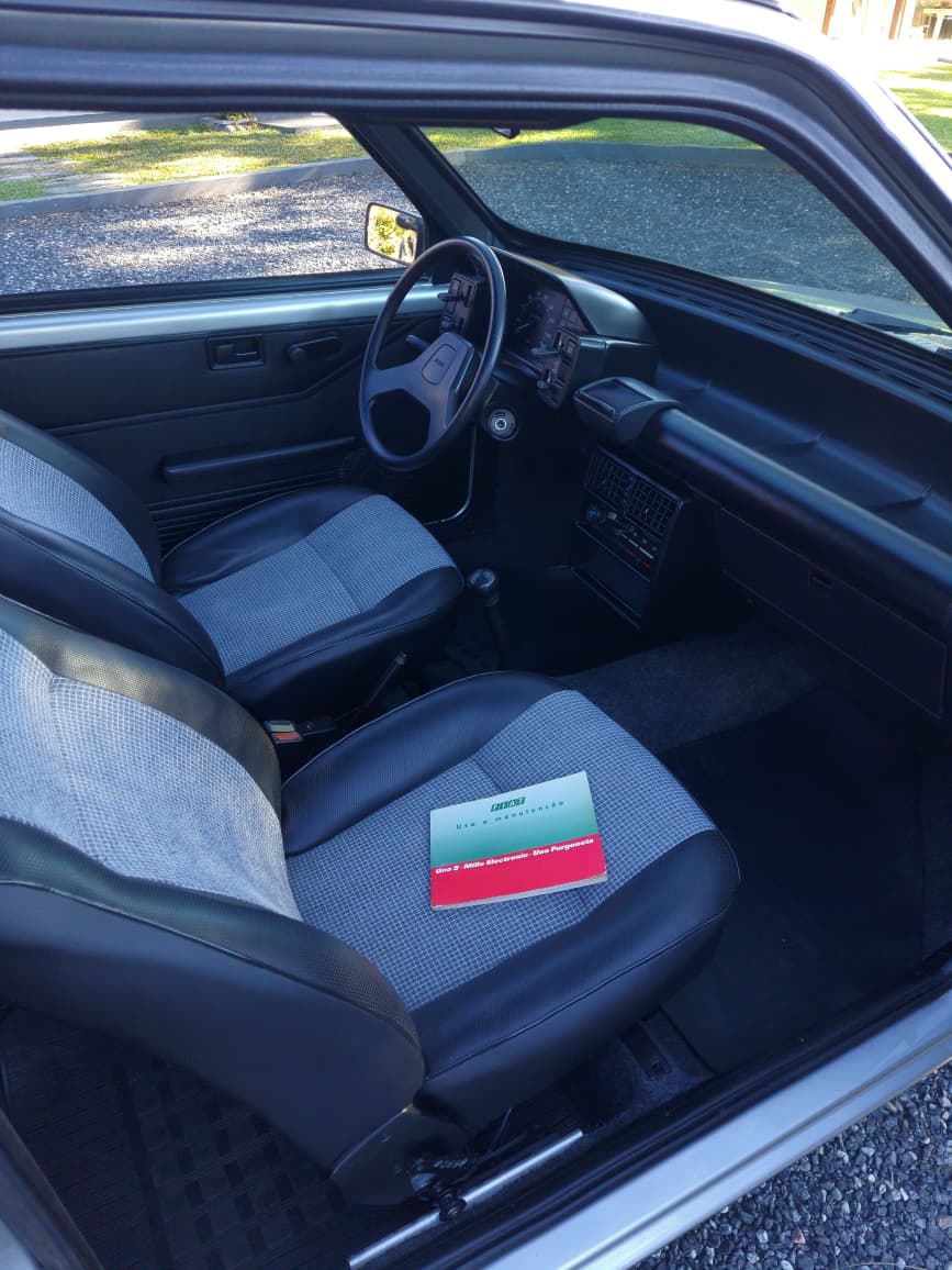 Fiat Uno Mille 1992/1993 Raridade Absoluta: 100% Original E Estrutura Intacta!